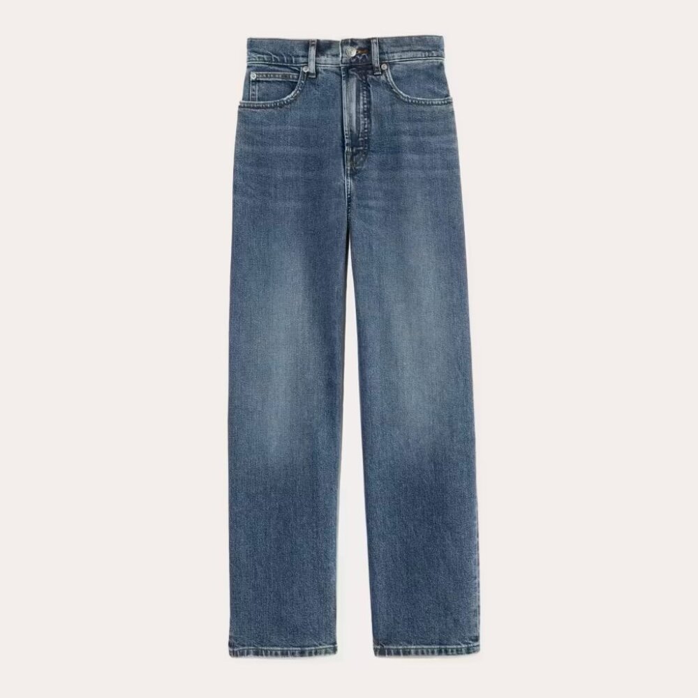 Everlane Way-High Mid Indigo - Picture 2 of 2